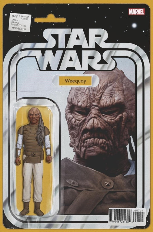 STAR WARS #4 JASON AARON Marvel CHEWBACCA ACTION FIGURE variant SOLD-OUT! NM